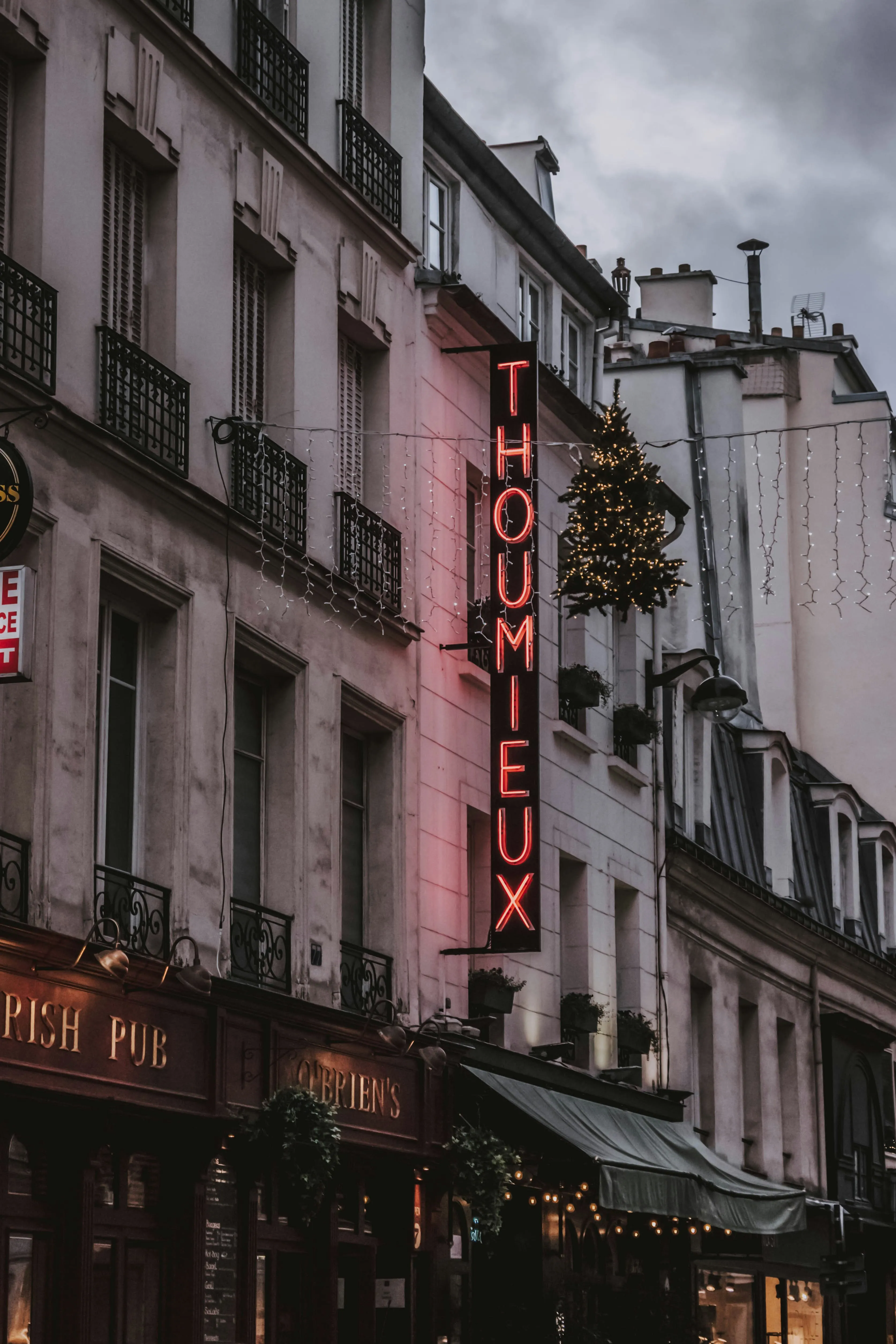 Romantic Paris Street Capturing the Essence of Love