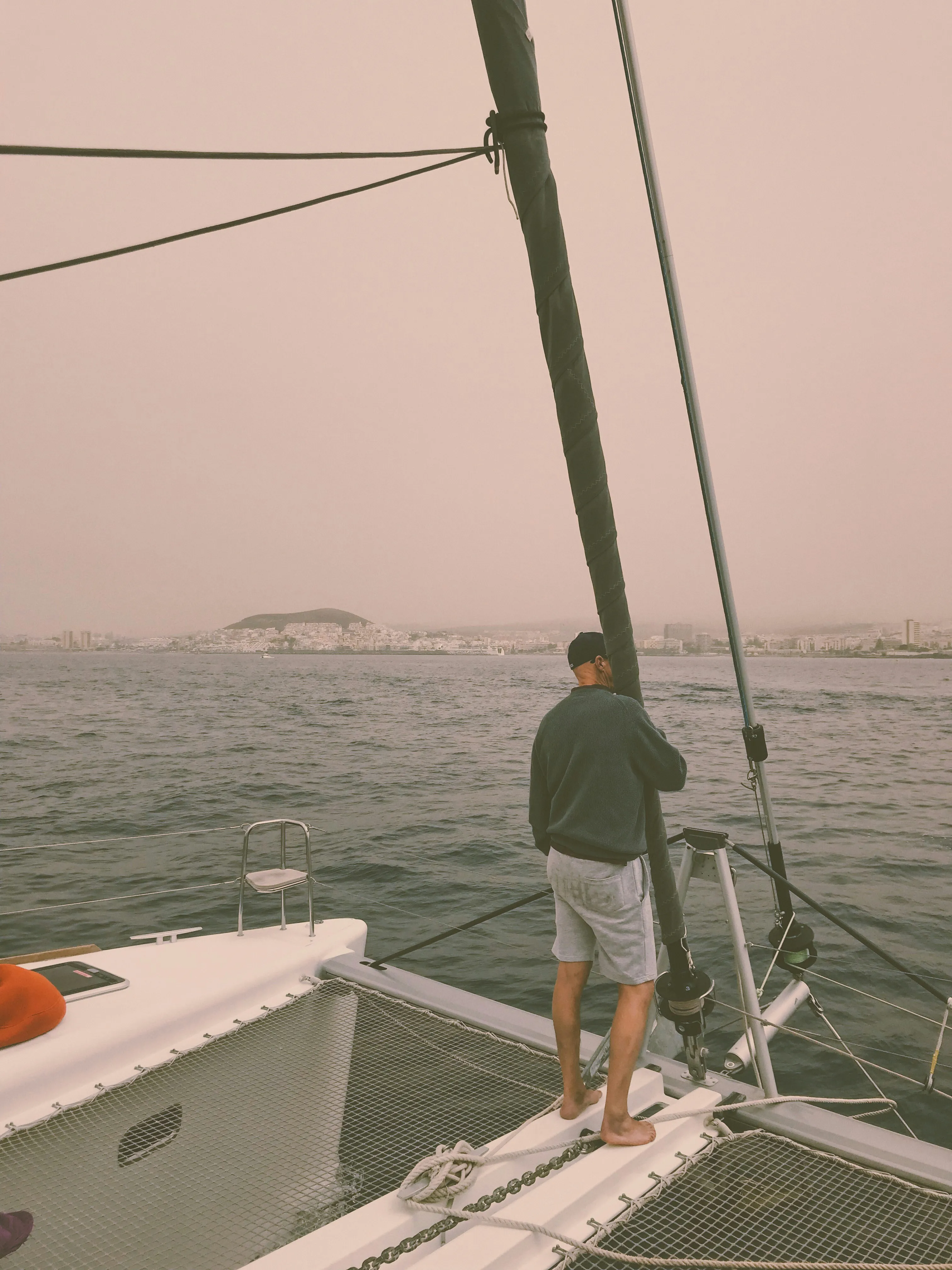 Sailing at Sunset Representing Freedom and Love Wallpaper