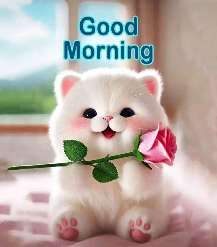 Sleeping Puppy with Cute Morning Vibes and Quote Image