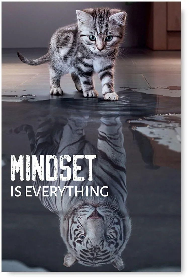 Small Cat with the Heart and Mindset of a Brave Tiger