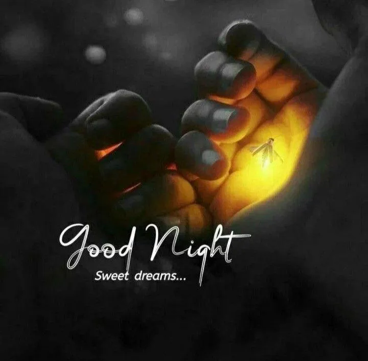 Soft Candle Glow Bringing a Peaceful Good Night Image