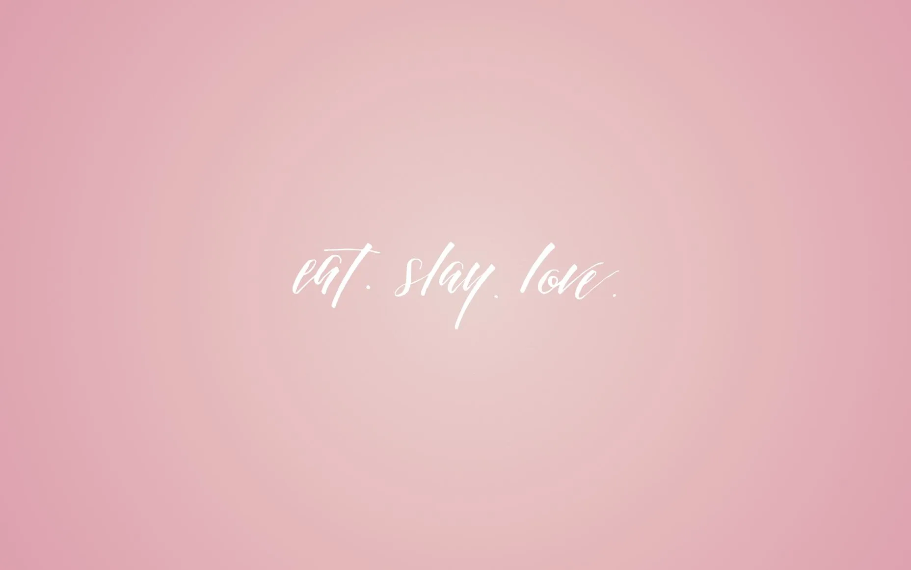 Soft Pink Background Sharing Gentle Love Message Image