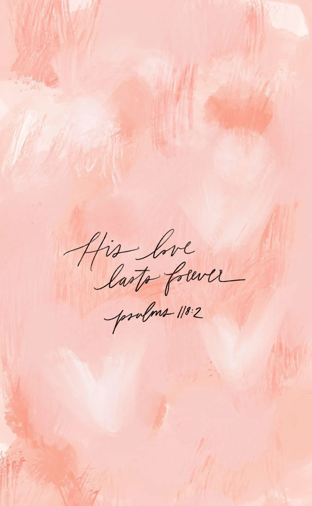 Soft Pink Background with Quote About Affection Image
