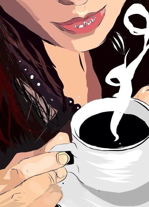 Start the Day with a Hot Cup and a Happy Heart Image