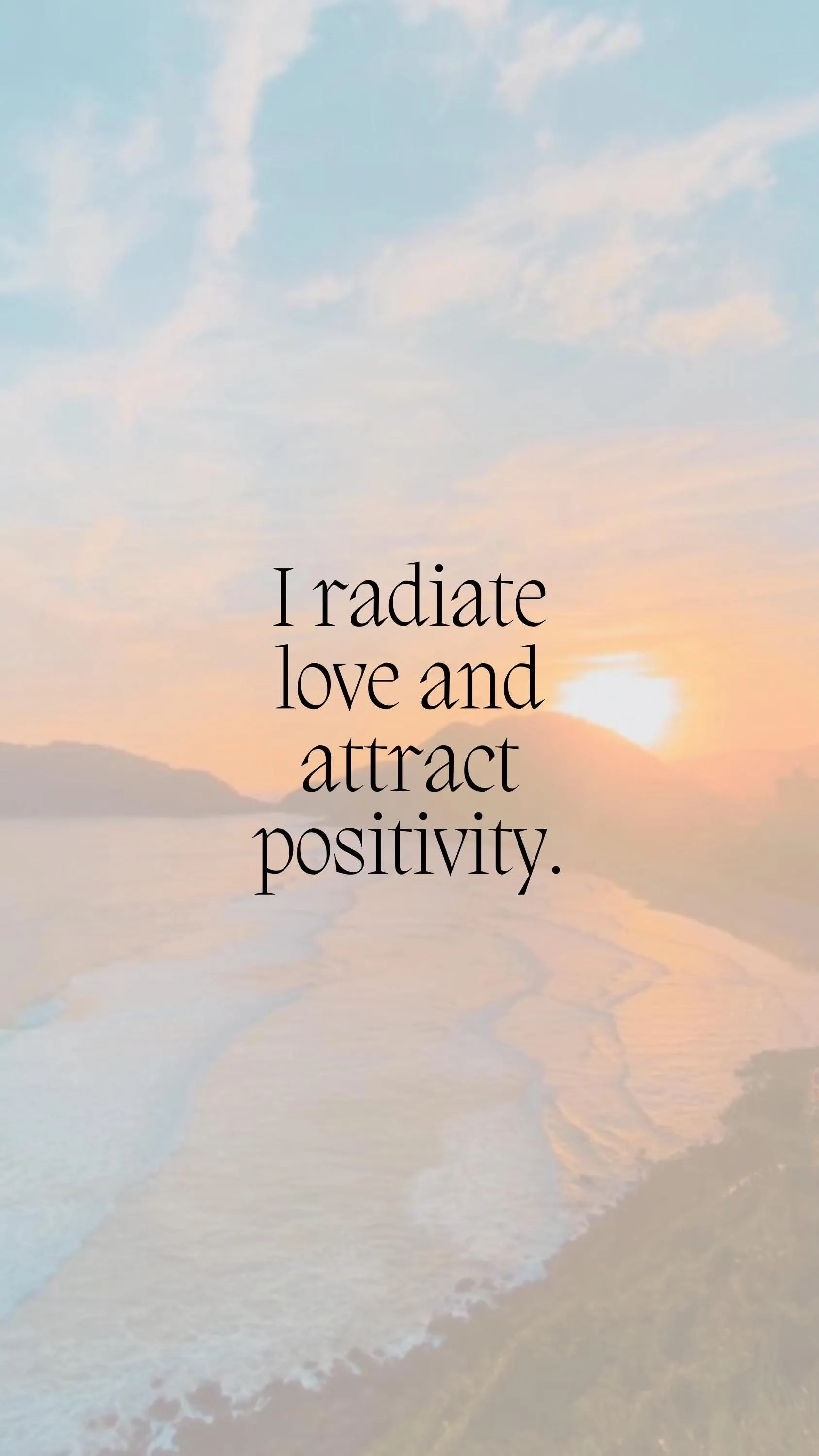 Start Your Day with Positivity and Inner Strength Wallpaper