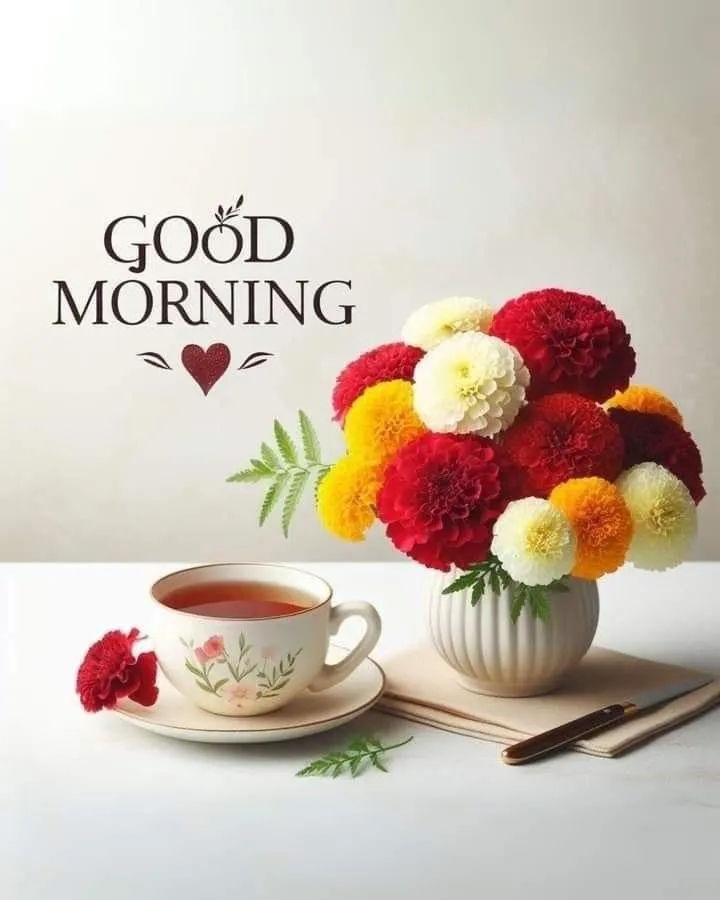 Start Your Morning with Fresh Fruits and Warm Wishes