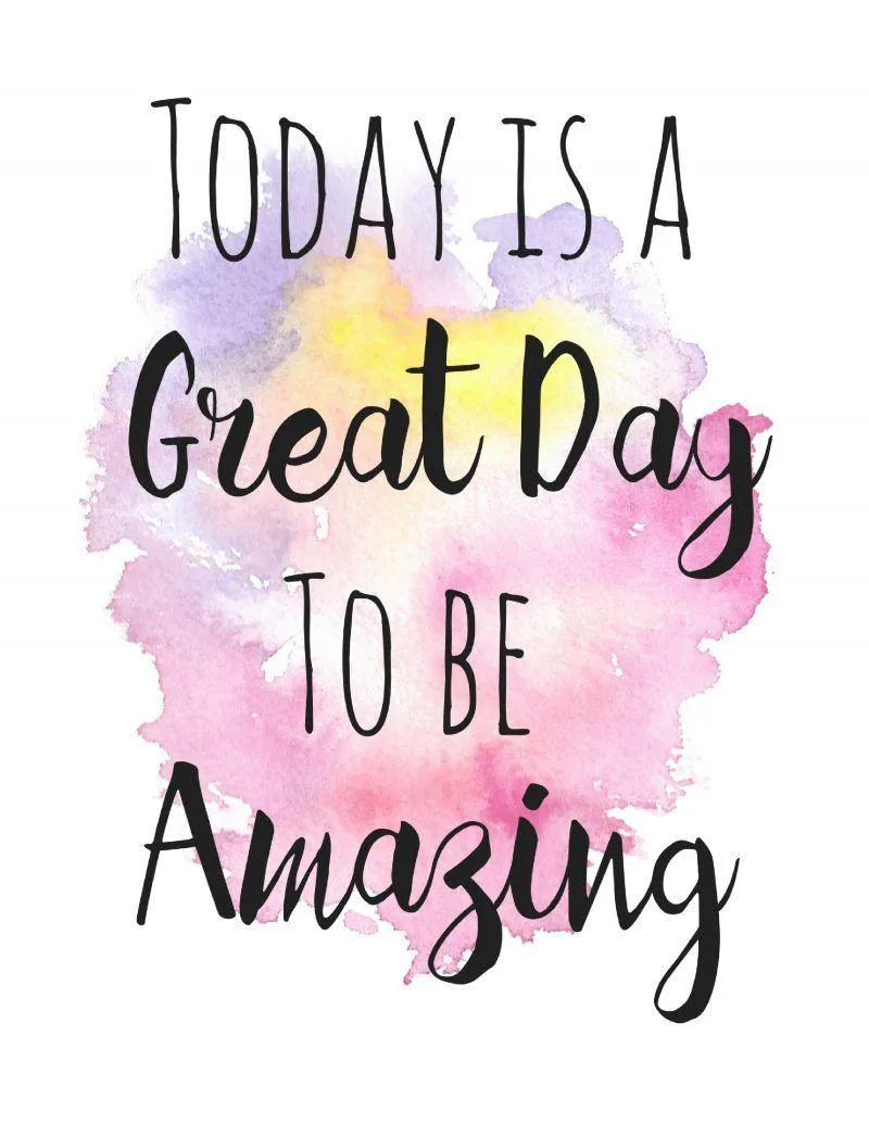 Today Is a Great Day to Shine and Be Amazing Wallpaper