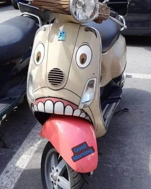 Toy Horse Smiling to Wish You a Very Good Morning Image