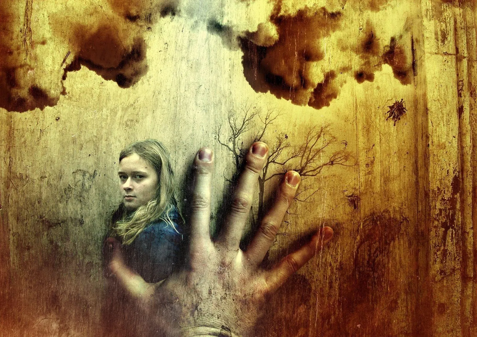 Vintage Wall Art Reflecting Memories of Love Lost Image