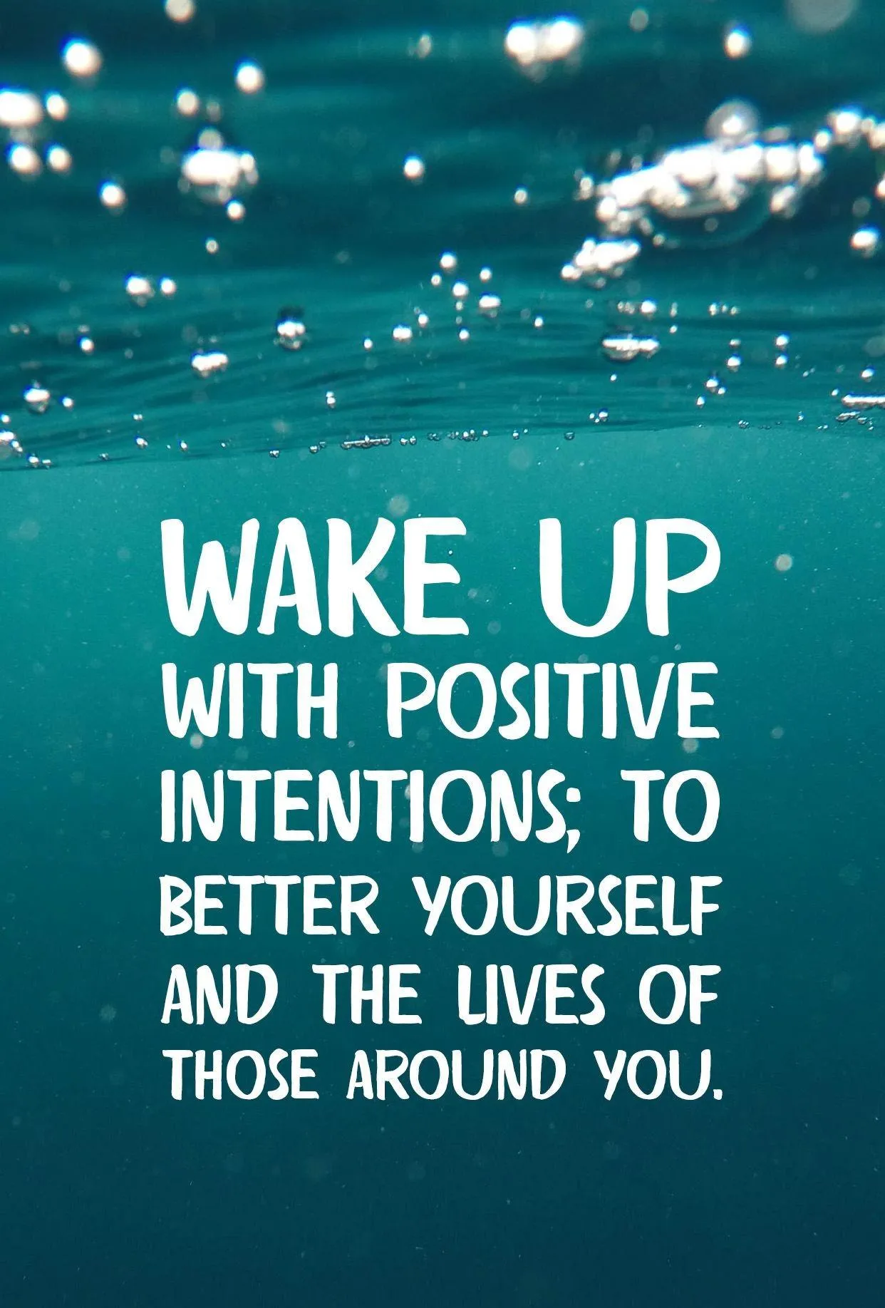 Wake Up with Positive Intentions and a Fresh Mindset
