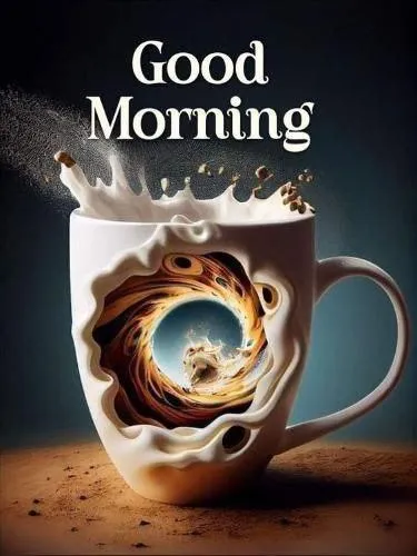 Warm Coffee and Candle Light Make Morning Feel Special