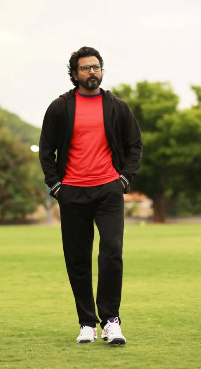 Actor Sivakarthikeyan in Casual Outfit and Glasses Walking