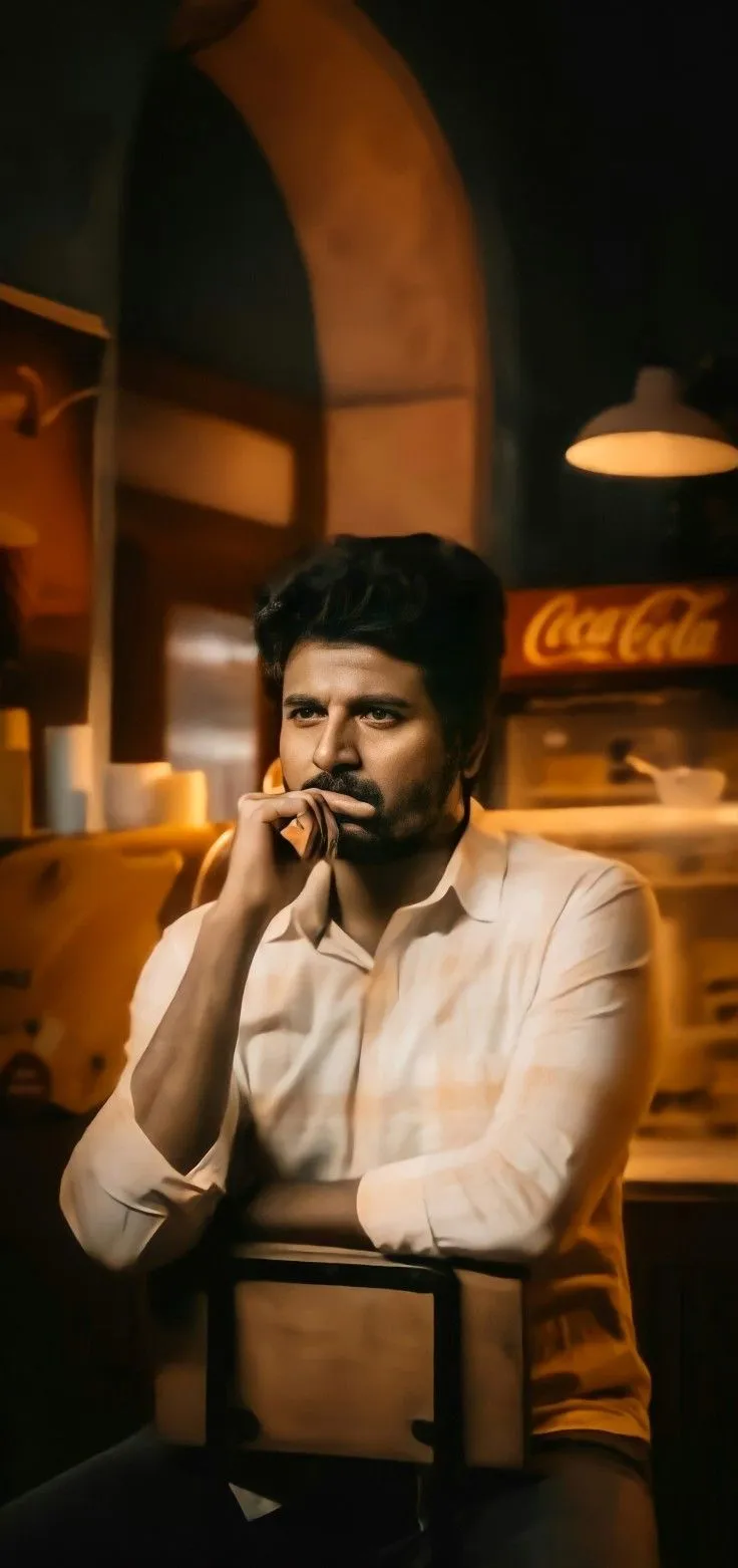 Don Movie Sivakarthikeyan Sitting and Thinking HD Image