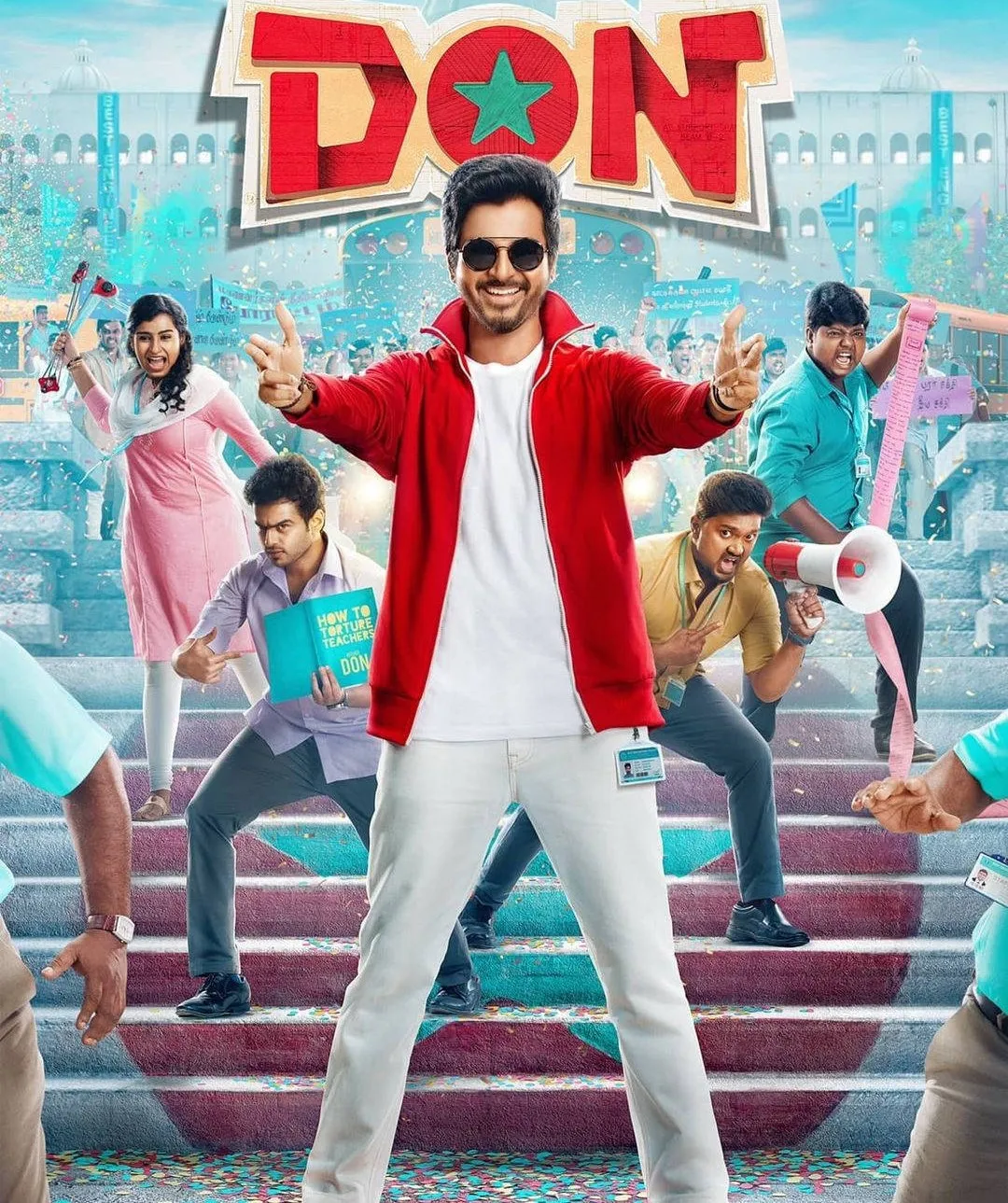 Don Poster with Sivakarthikeyan and Movie Characters Image