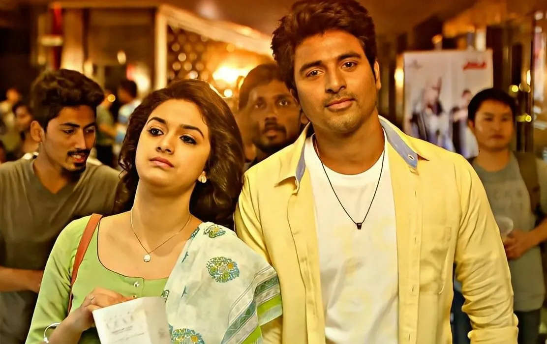Keerthi Suresh with Sivakarthikeyan Remo Movie HD Image