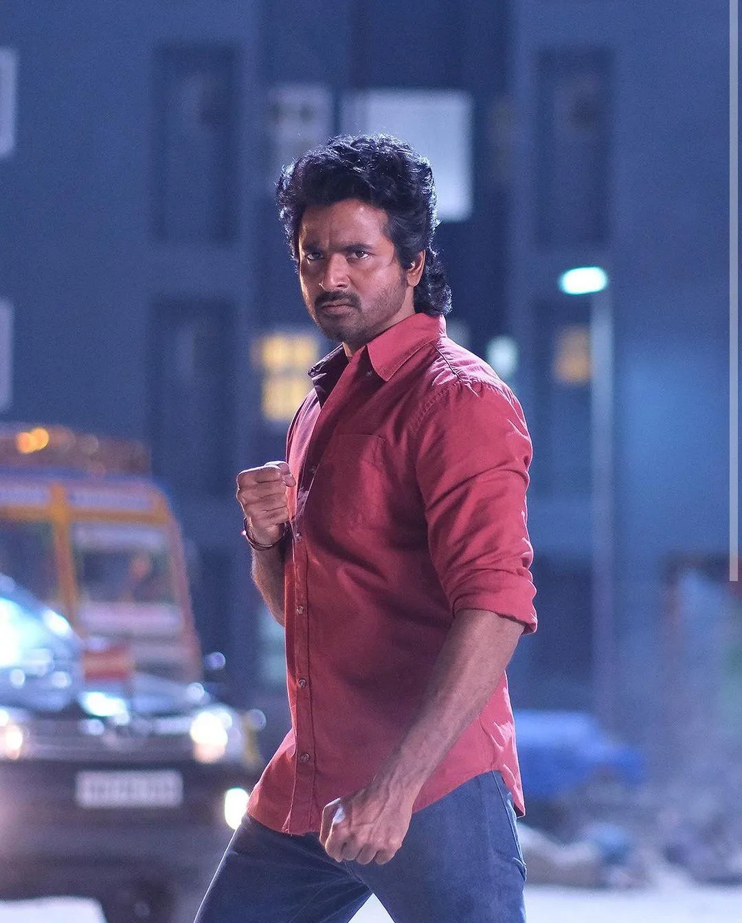 Maaveeran Movie Fighting Still of Sivakarthikeyan Wallpaper