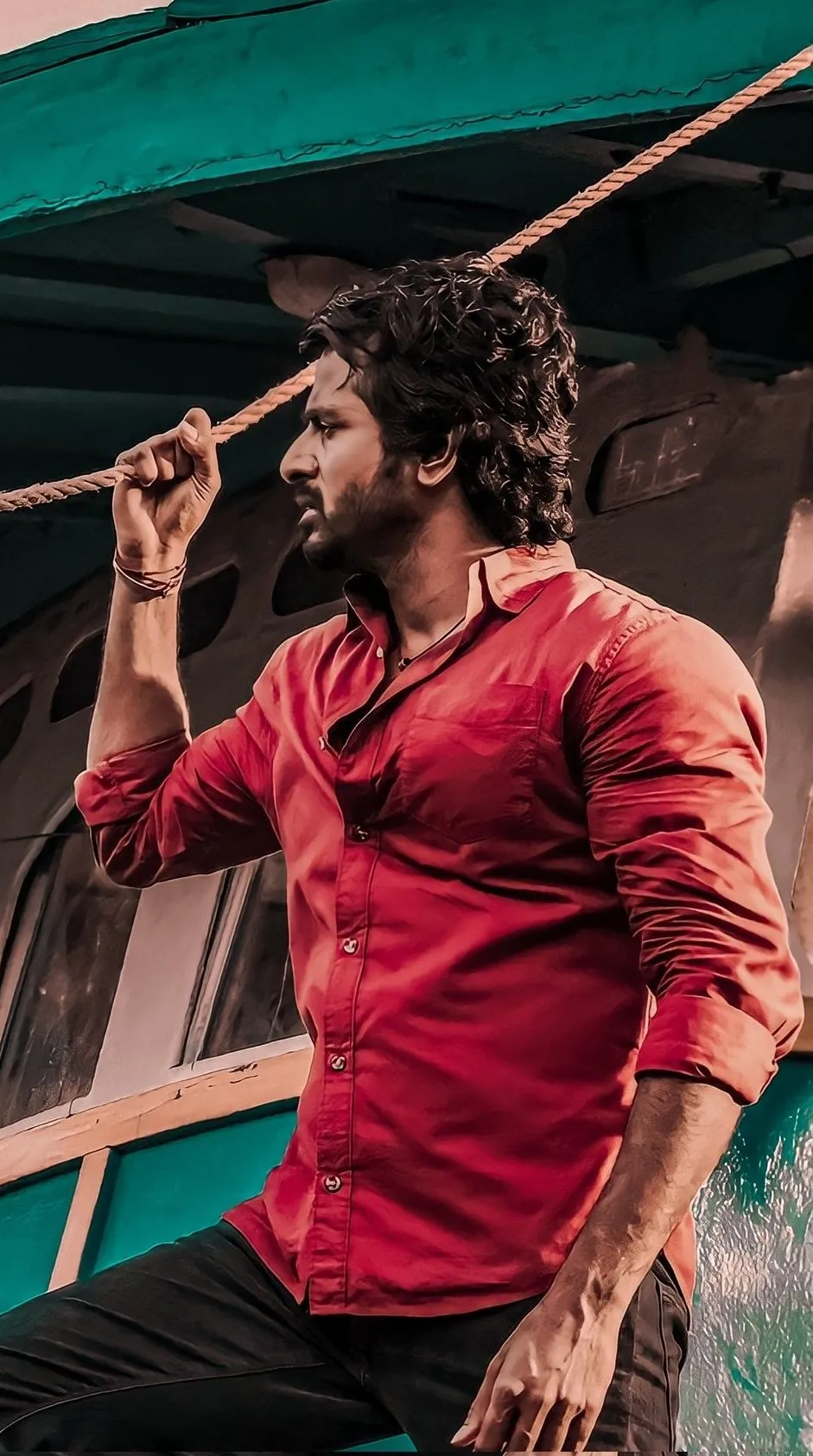 Portrait Wallpaper of Sivakarthikeyan from Maaveeran Movie