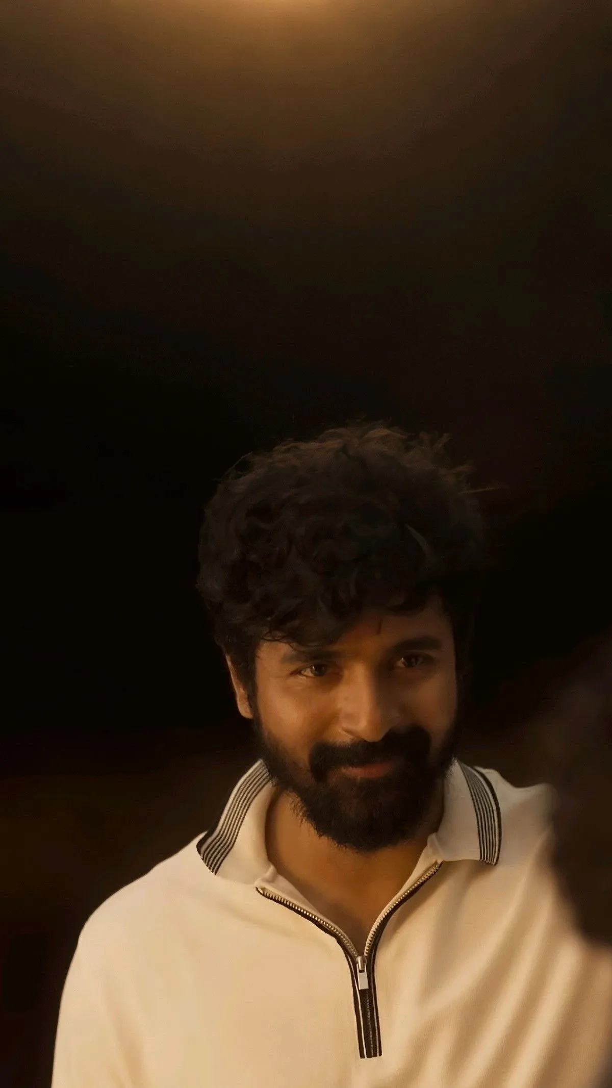 Portrait Wallpaper of Sivakarthikeyan in White T Shirt Hd