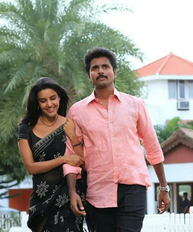 Priya Anand Holding the Hands of Sivakarthikeyan and Walking