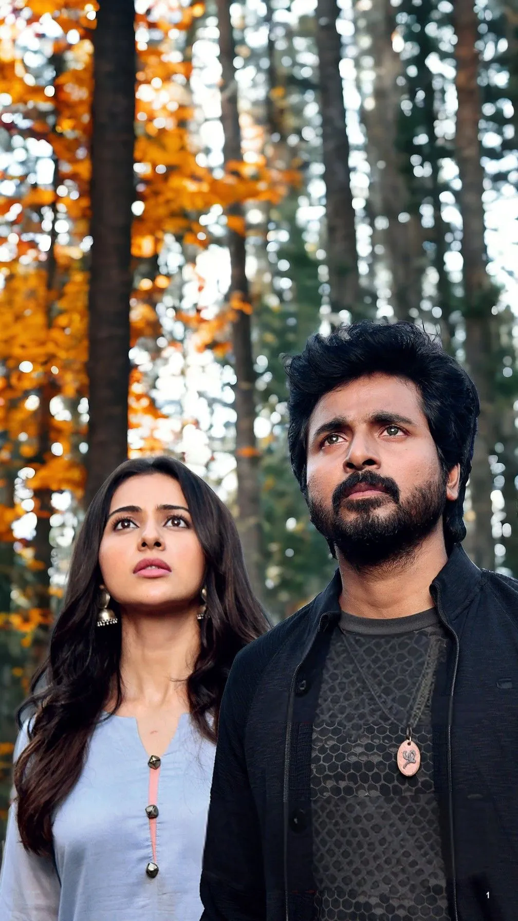 Rakul Preet Singh and Sivakarthikeyan Looking Shocked Image