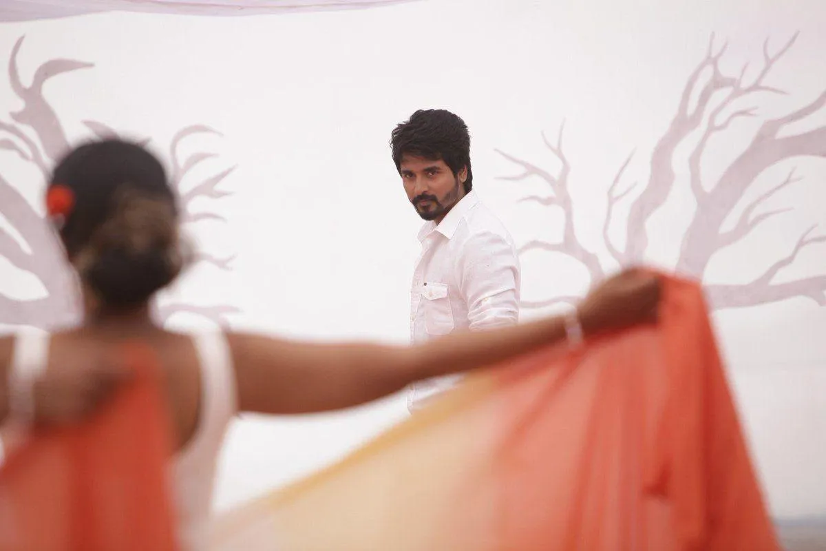 Remo Movie Song Dance Still of Sk with Keerthi Suresh Hd