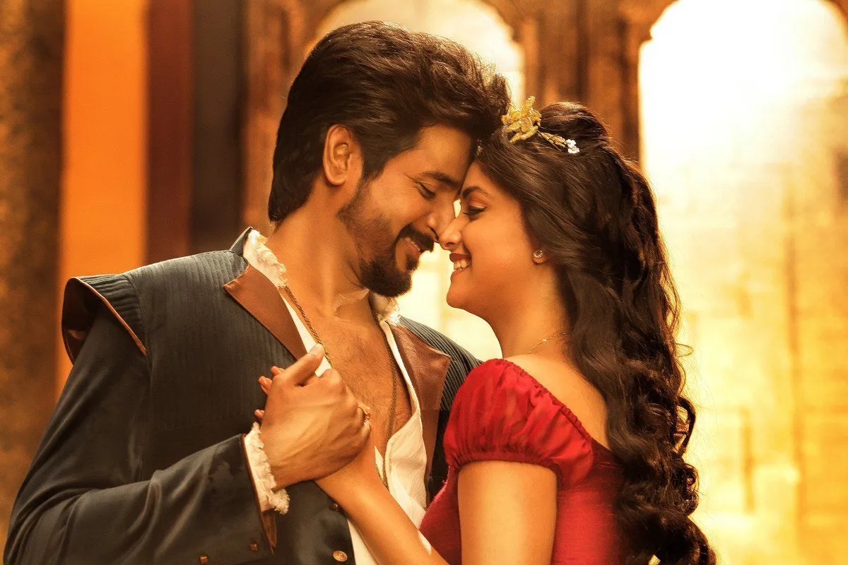 Remo Movie Song Still of Sivakarthikeyan and Keerthi Suresh