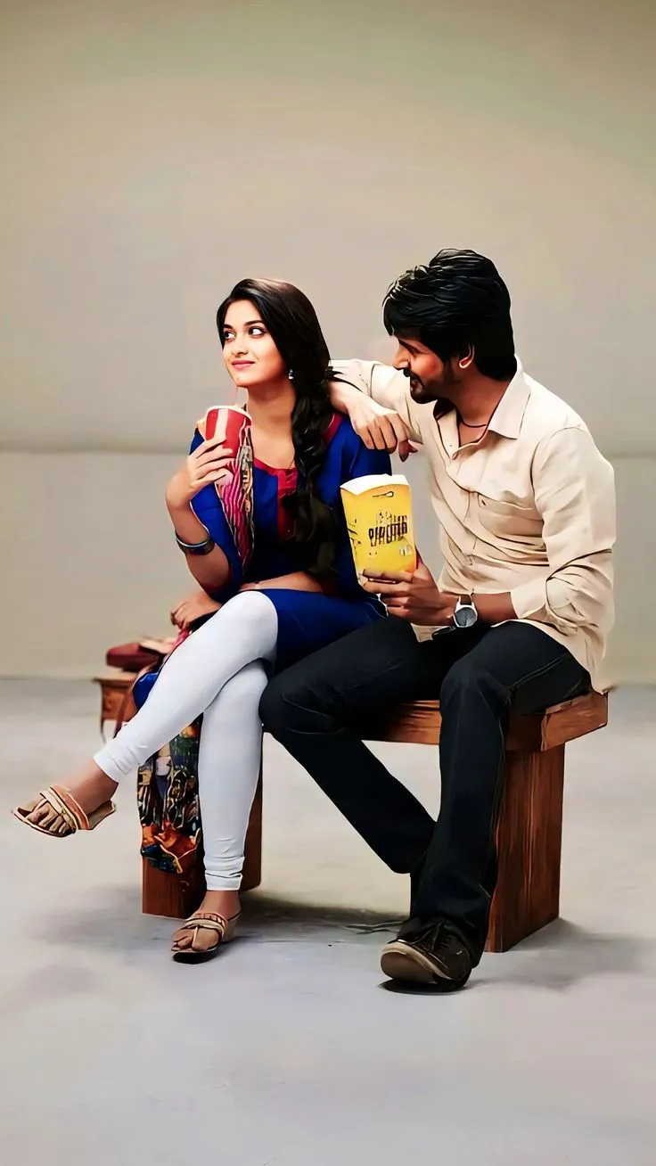 Sivakarthikeyan and Keerthi Suresh Image from Remo Movie