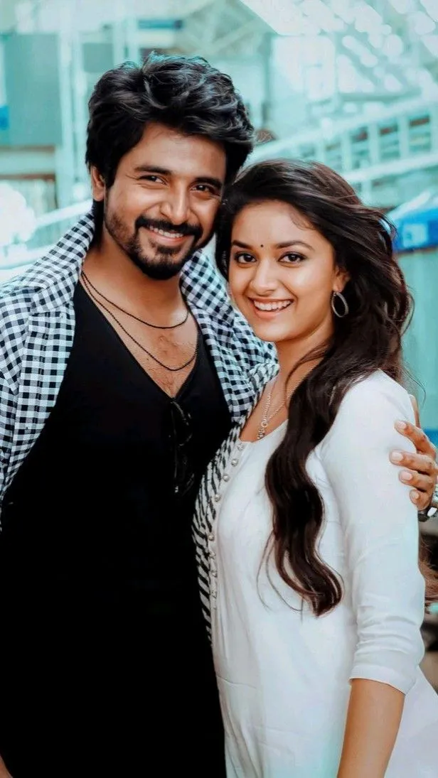 Sivakarthikeyan and Keerthi Suresh Standing Closely Image