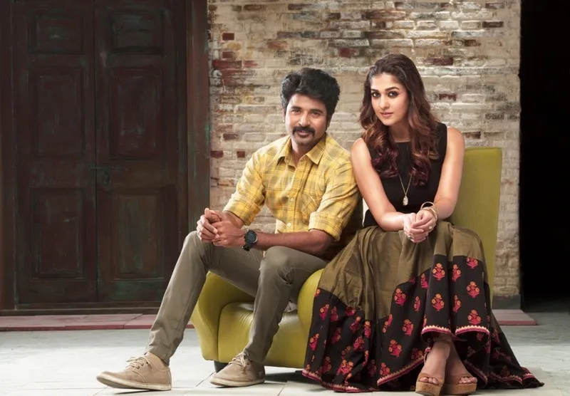 Sivakarthikeyan and Nayanthara in Stylish Look HD Wallpaper