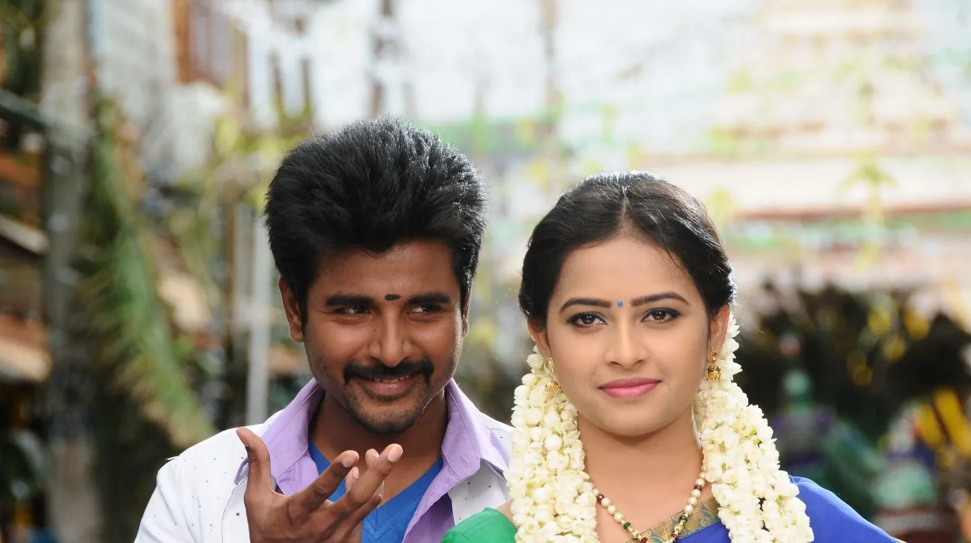 Sivakarthikeyan and Sri Divya Sharing a Joyful Moment Image