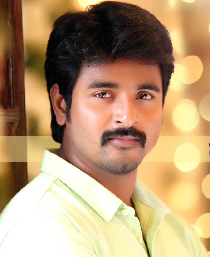 Sivakarthikeyan Closeup Portrait with Warm Lighting Image