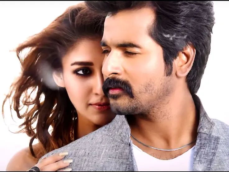 Sivakarthikeyan Closeup Scene with Nayanthara Wallpaper