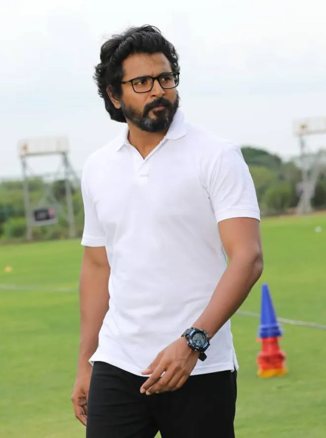 Sivakarthikeyan in Kanaa Look Walking on a Cricket Field