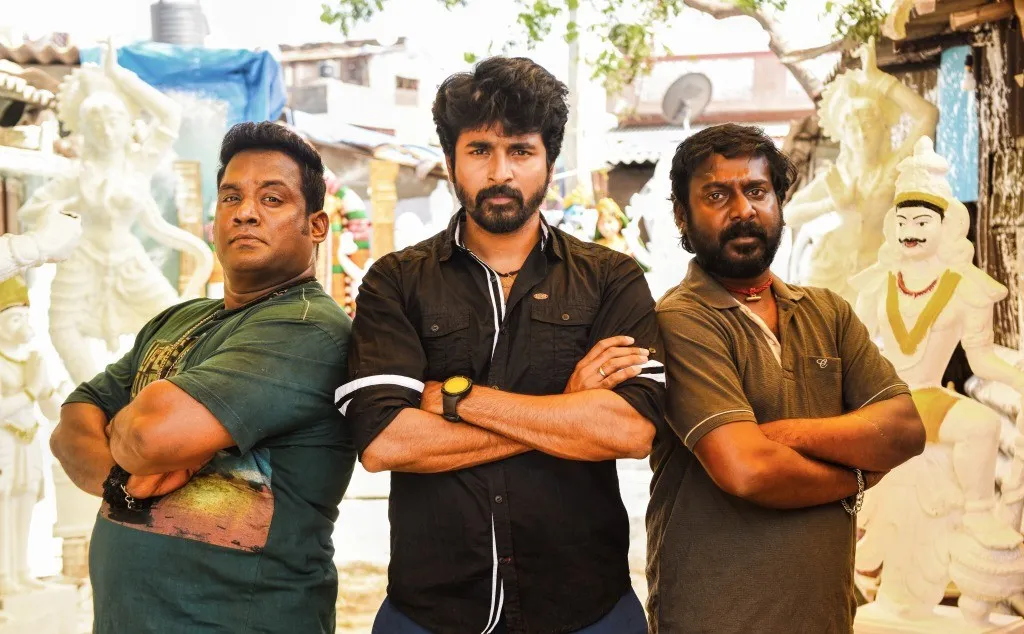 Sivakarthikeyan with Team At Festival Craft Setup Wallpaper