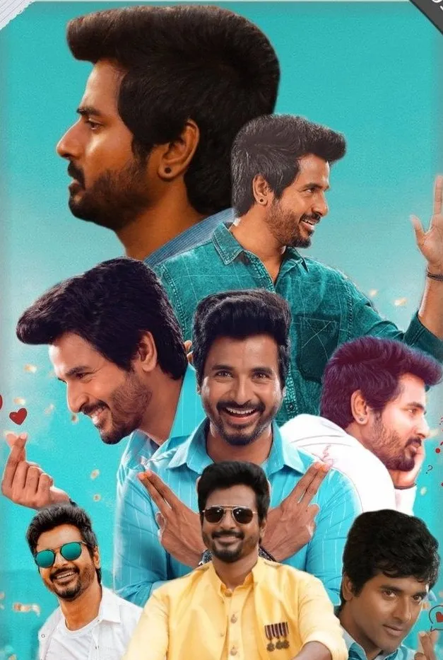 Vibrant Collage of Sivakarthikeyan Don Movie Costume Image
