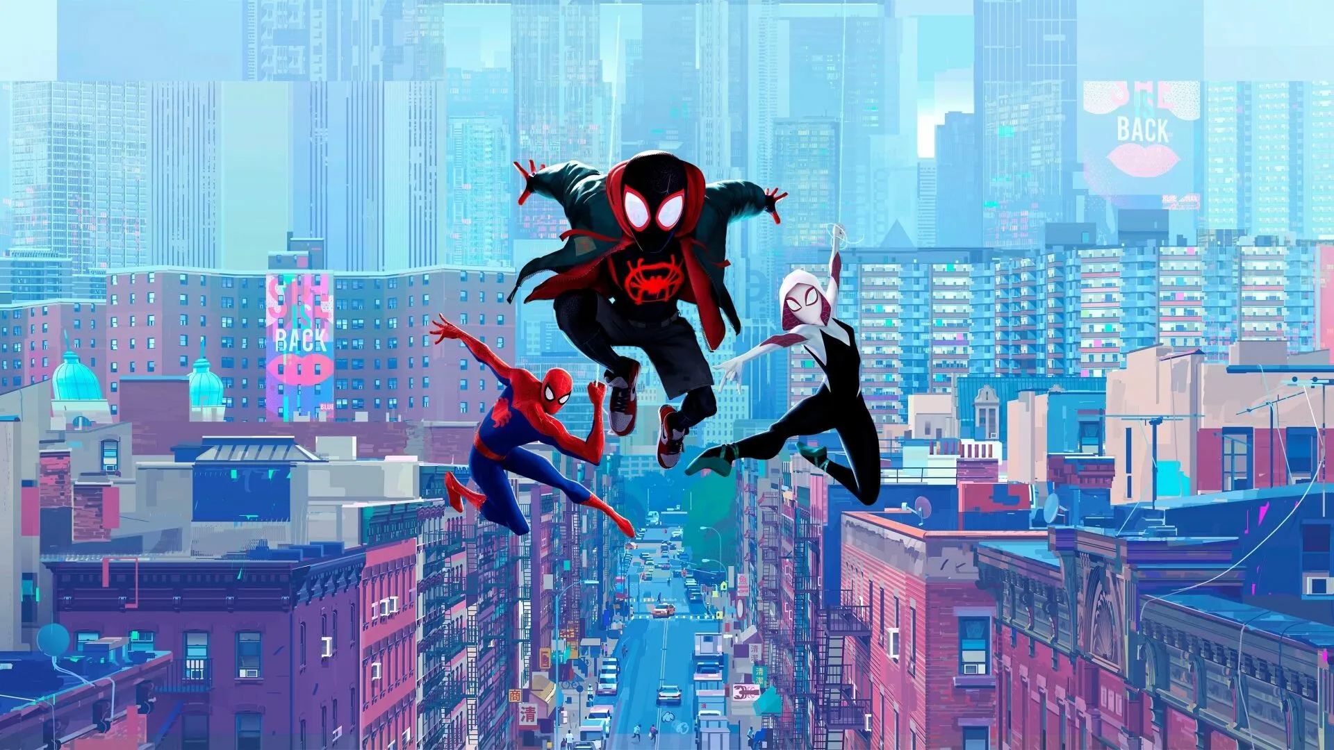 City Swing Miles Morales 4K Wallpaper