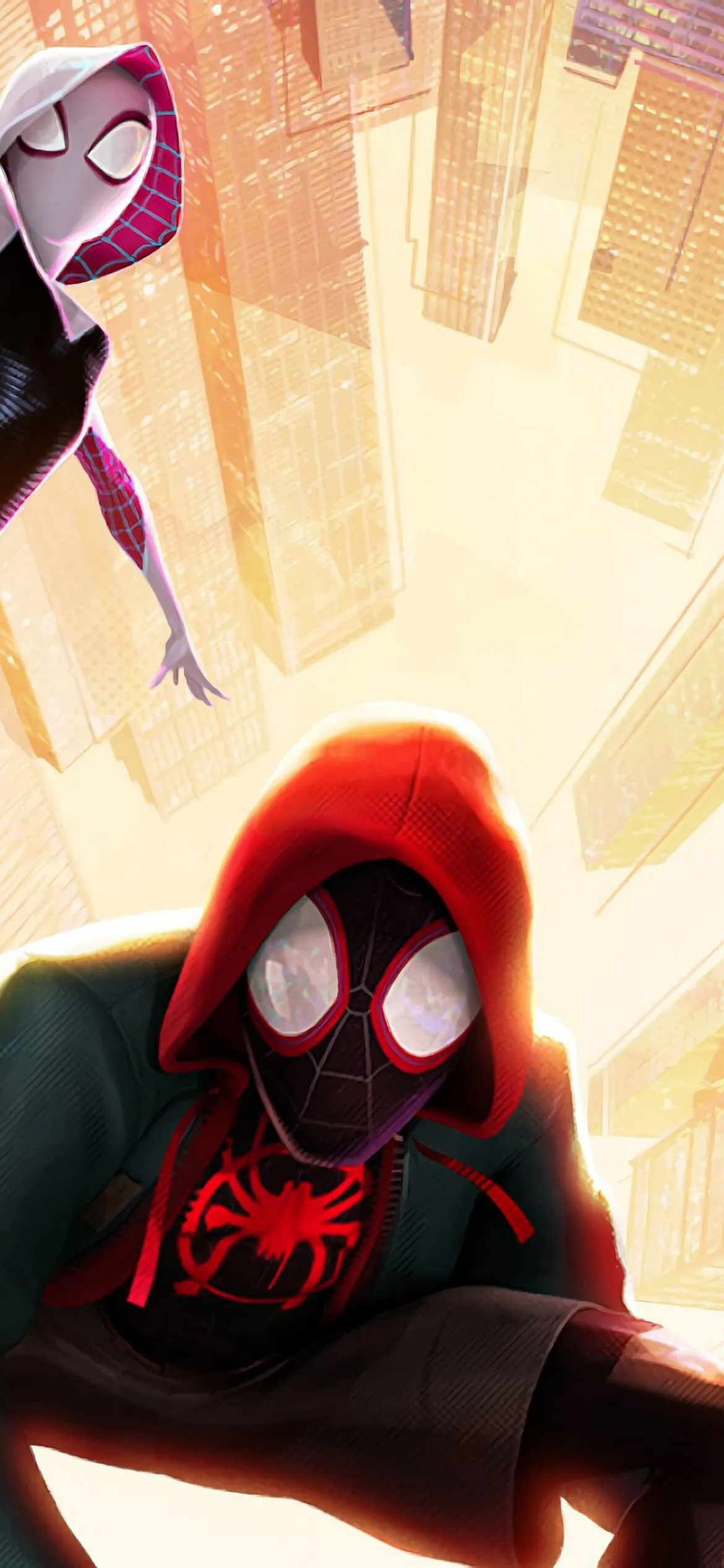 Glowing Suit Spiderverse Art HD Wallapaper