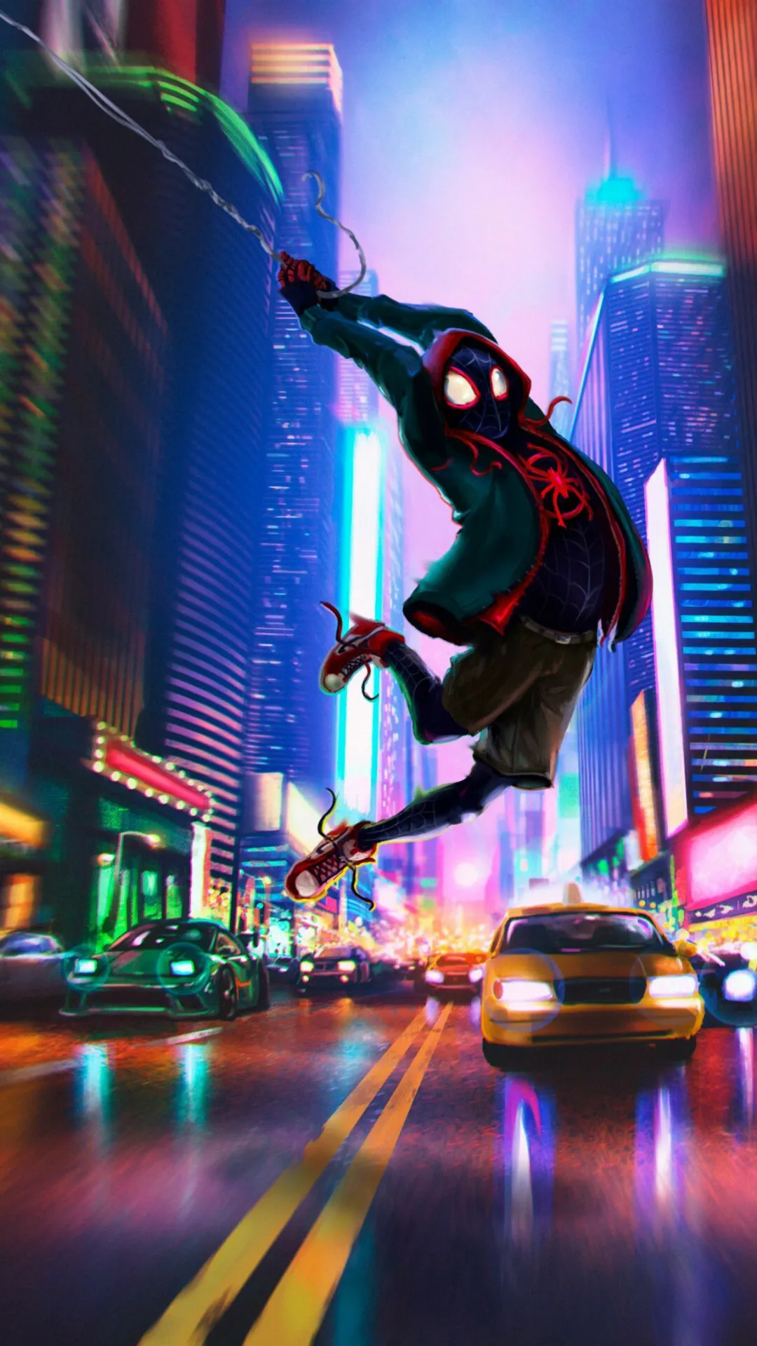 Levitating Spiderman HD Art