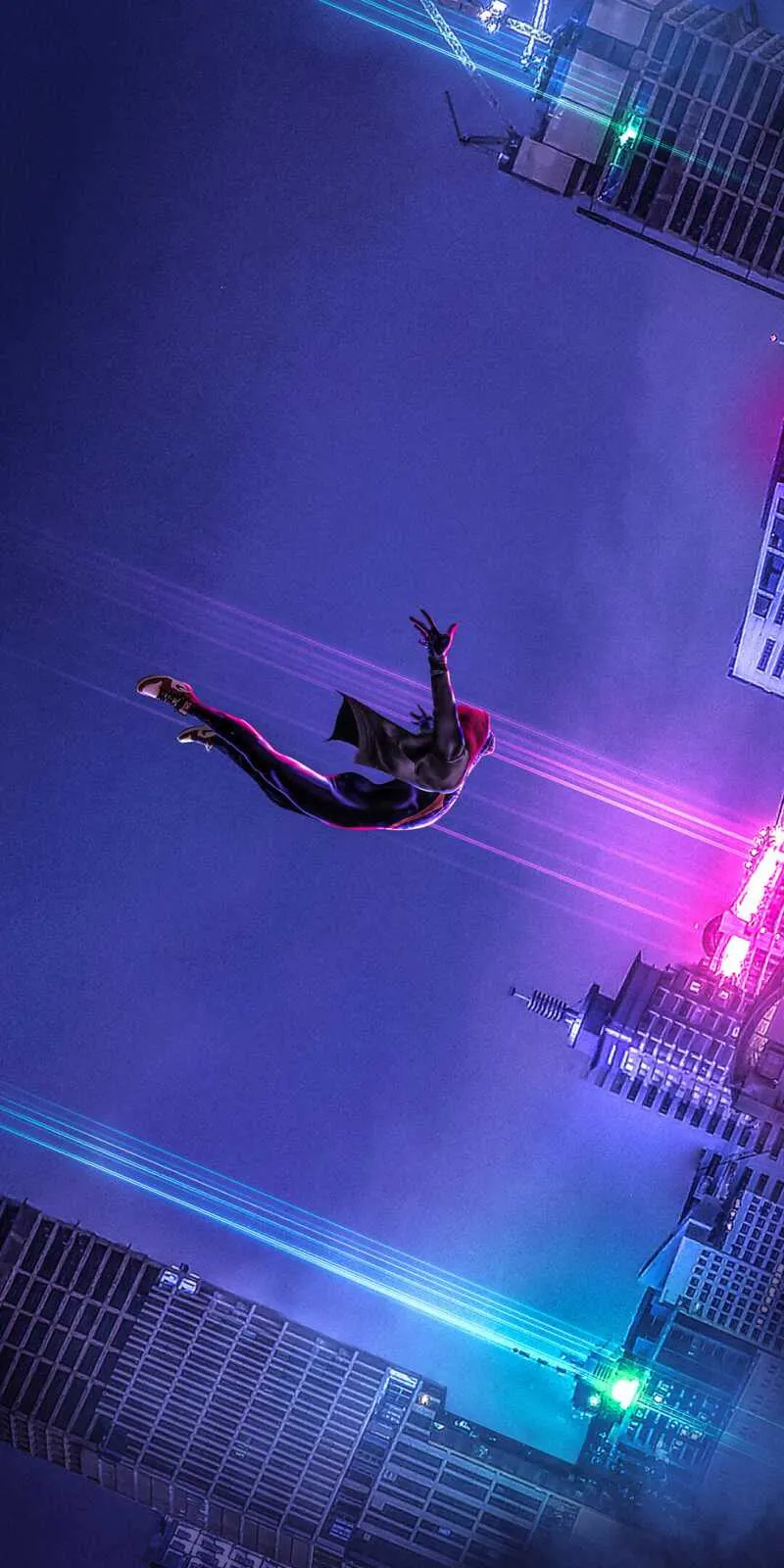 Neon Jump Miles Morales