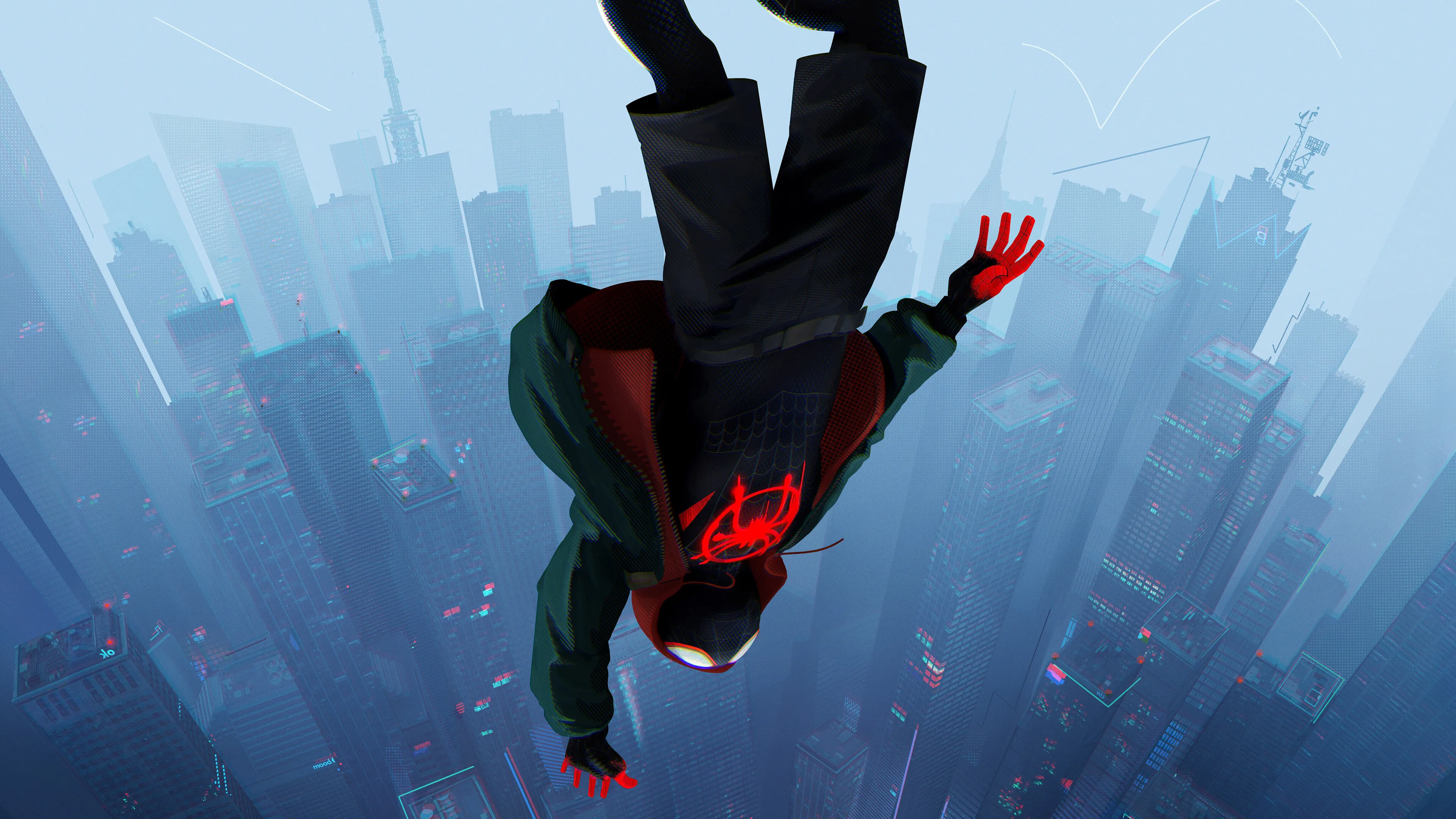 SpiderMan Aerial WebSwingingHD Wallpaper