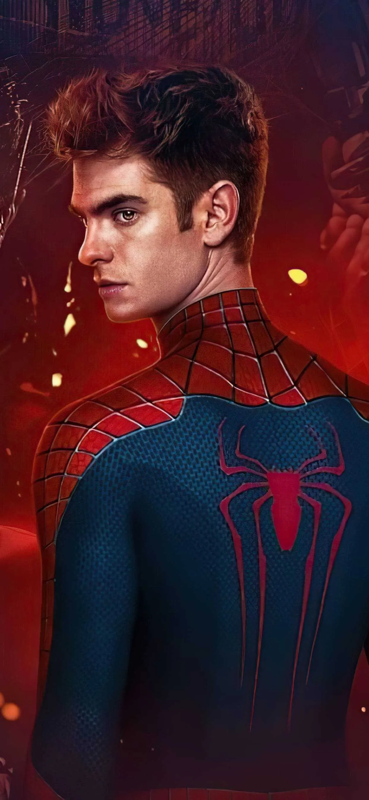 SpiderMan Character PortraitWallpaper Free download