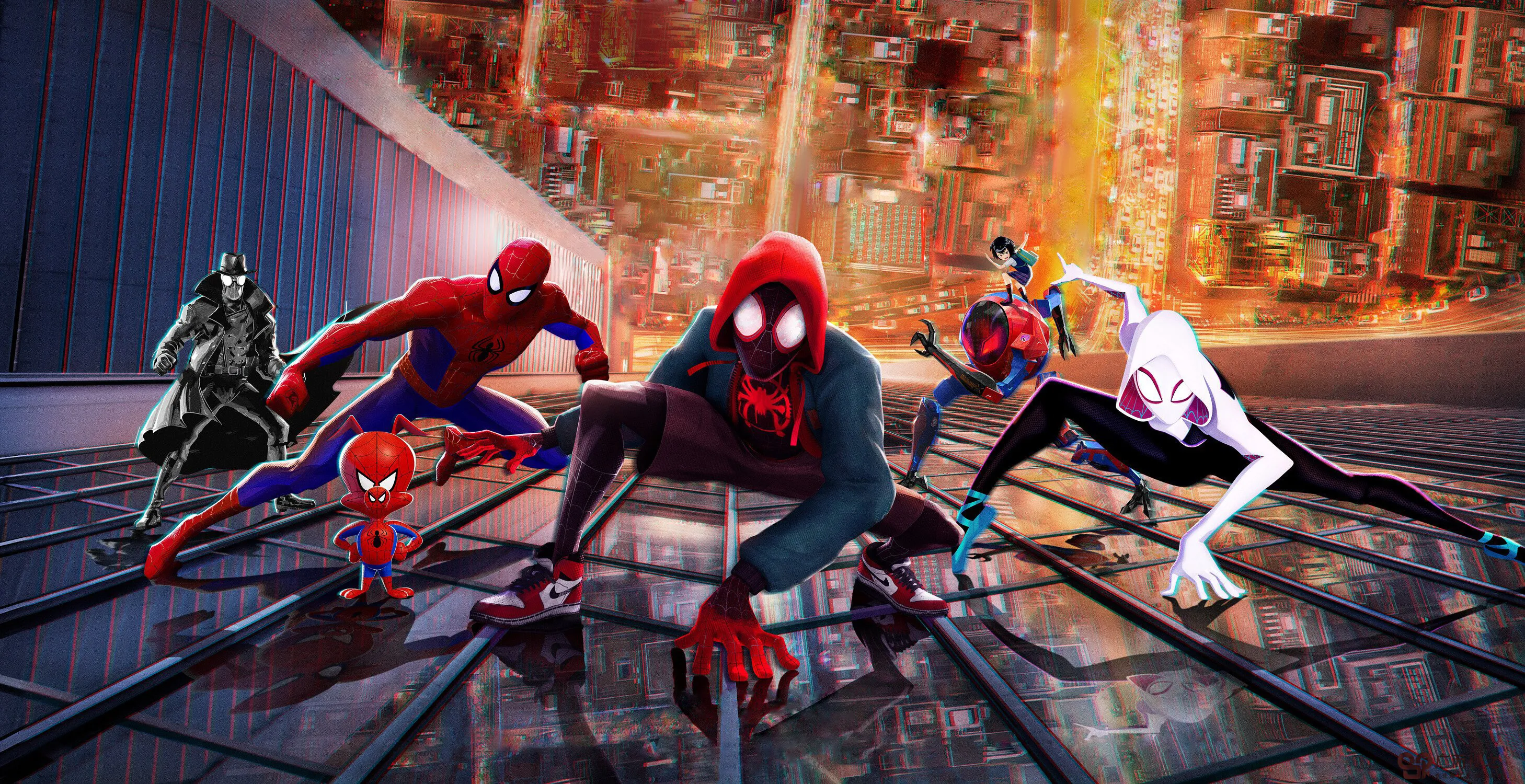 SpiderMan Explosive Action SequenceWallpaper Free download