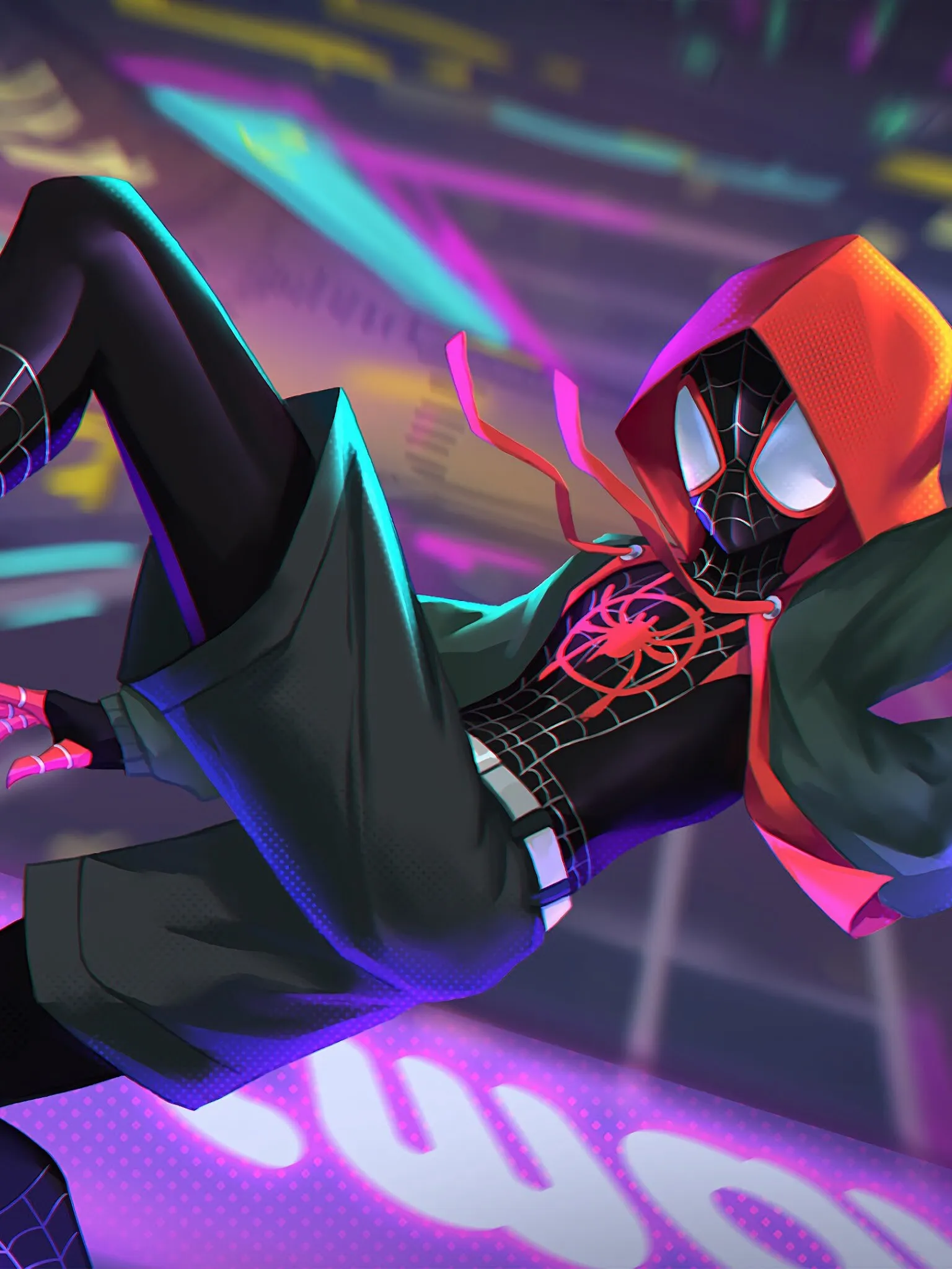 Spidey Strike Action Wallpaper