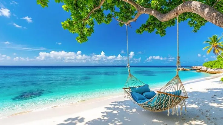 HD Wallpaper of an island aerial View for free