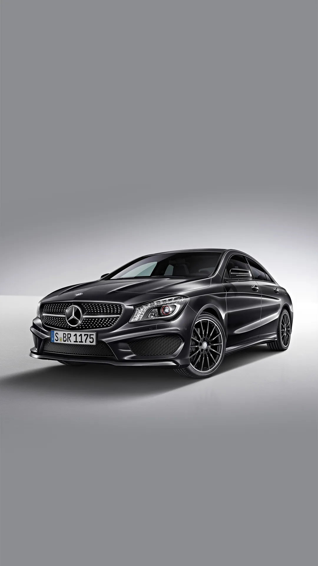 Black Mercedes Benz Car with Sleek Modern Design Wallpaper