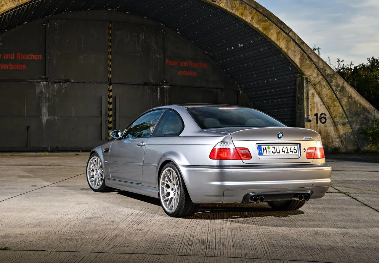 Bmw Car in Tunnel with Strong Light Reflection Wallpaper