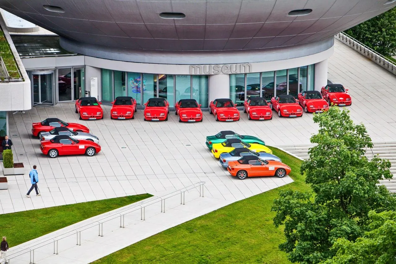 Bmw Collection of Luxury Cars in Front of a Building