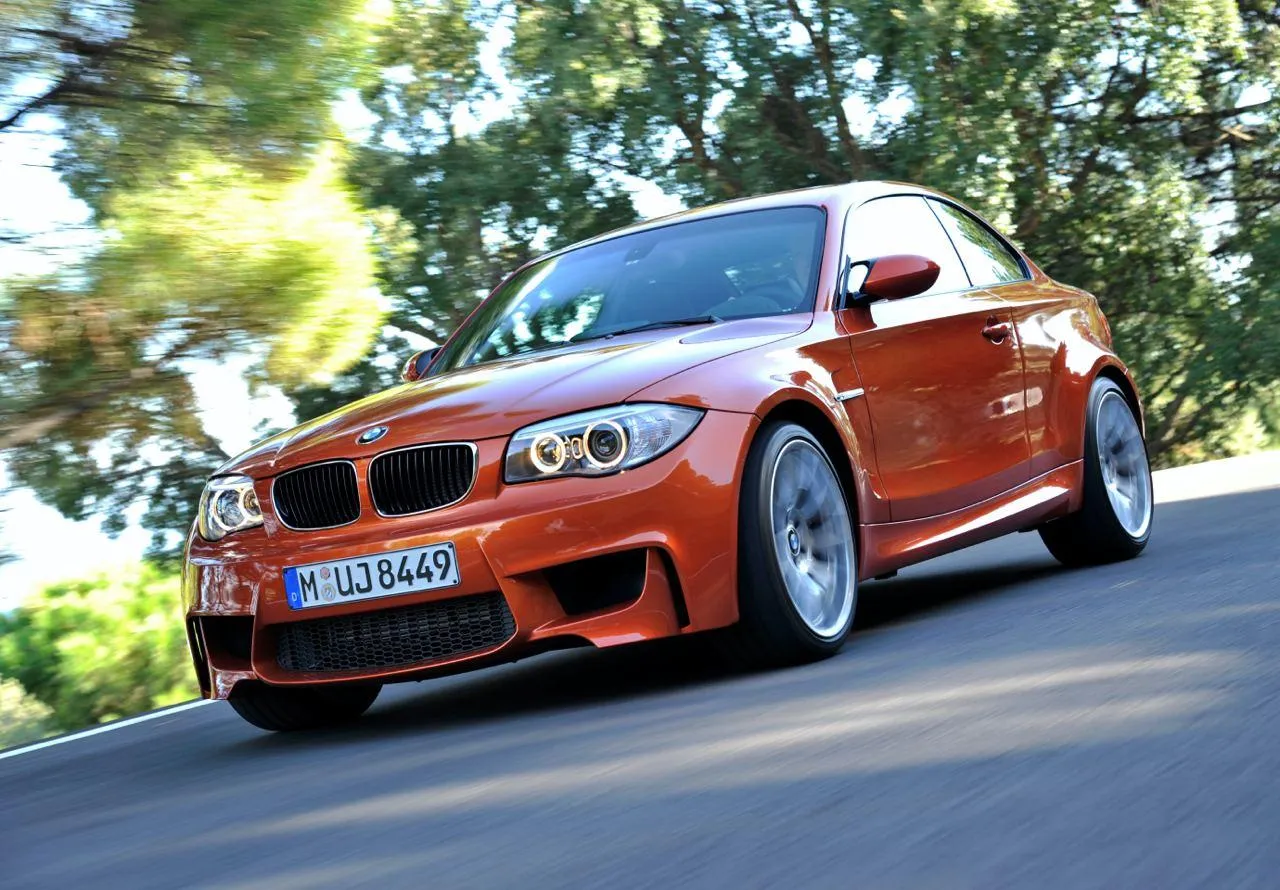 Bmw Compact Sports Car on Open Road with Bold Look