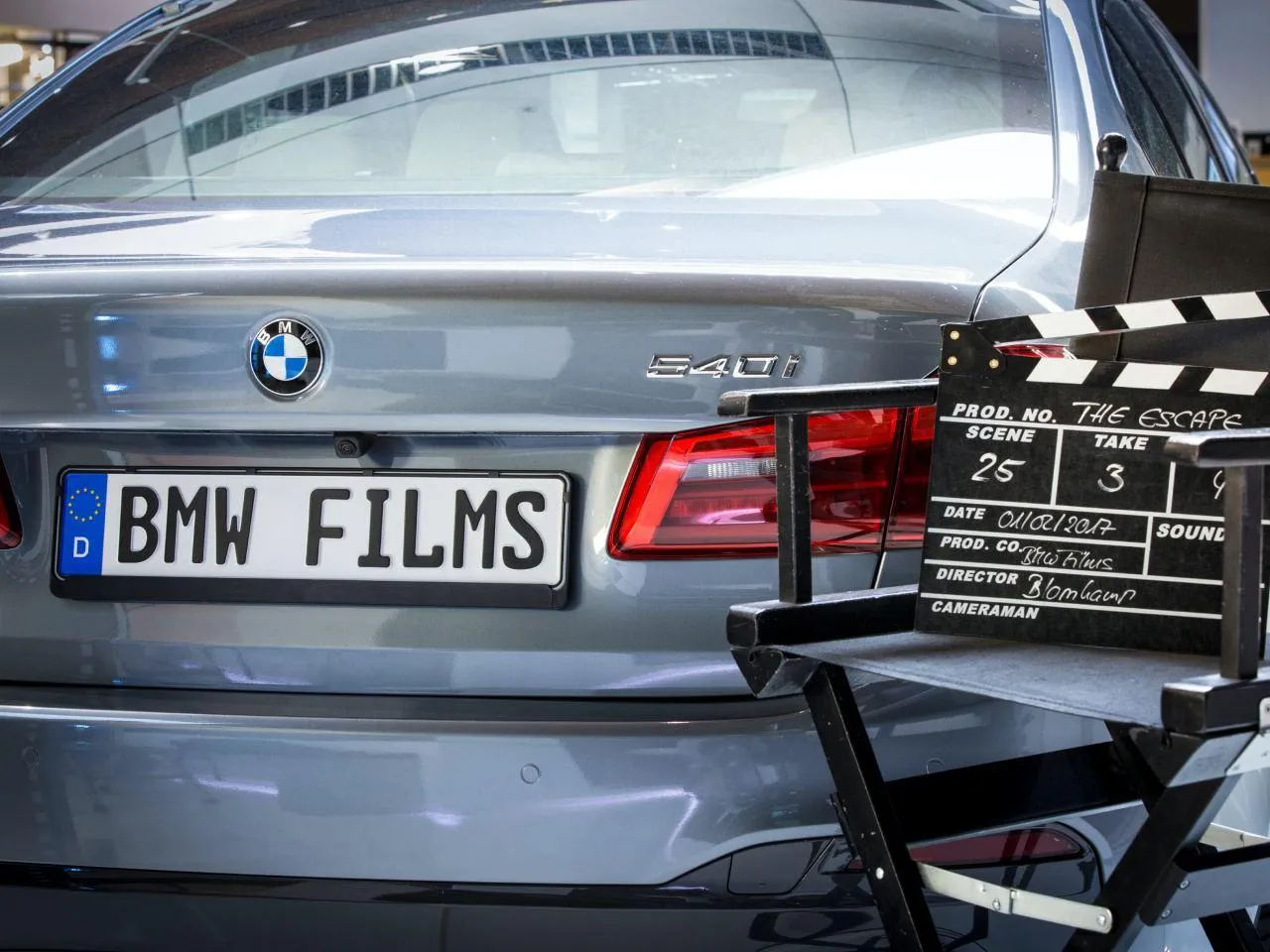 Bmw Filming Set For New Commercials with Cutting Edge Cars