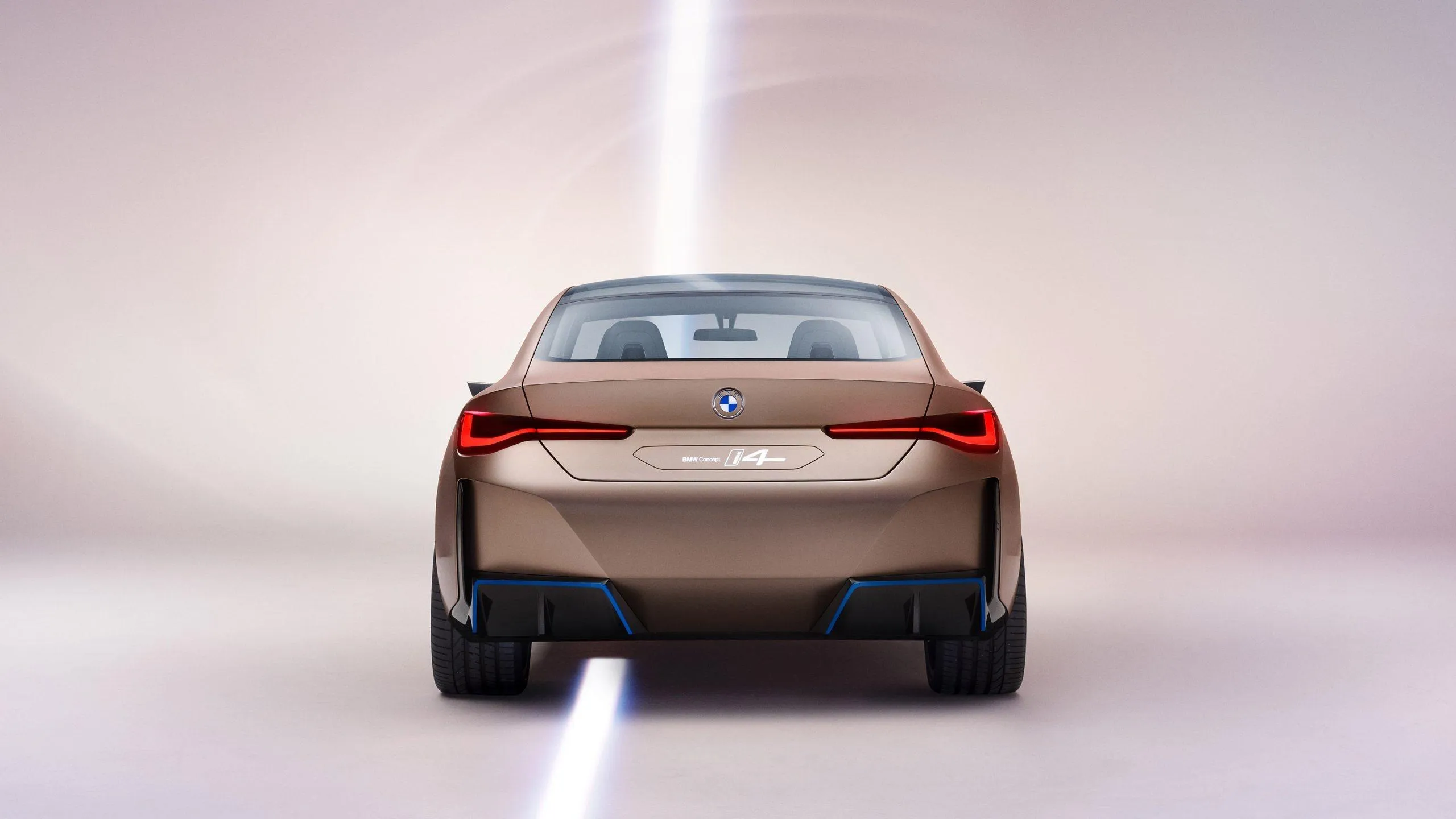 Bmw Futuristic Concept Car with Sleek Design Wallpaper